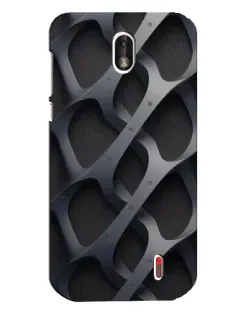 Чохол для Nokia 1 з картинкою «Об'ємне сіре плетіння» Чохол для Nokia 1 з картинкою «Об'ємне сіре плетіння»