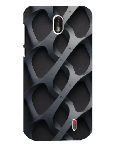 Чохол для Nokia 1 з картинкою «Об'ємне сіре плетіння» Чохол для Nokia 1 з картинкою «Об'ємне сіре плетіння»