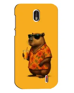 Чохол для Nokia 1 з картинкою «Капібара на відпочинку» Чохол для Nokia 1 з картинкою «Капібара на відпочинку»