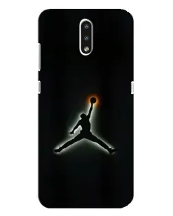 Чохол для Nokia 2.3 з картинкою «Jordan Gradient Logo»