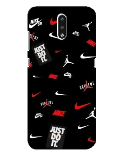 Чохол для Nokia 2.3 з картинкою «Nike Mix Pattern»