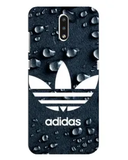 Чохол для Nokia 2.3 з картинкою «Adidas Trefoil Blue»