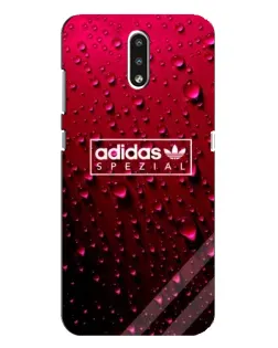 Чохол для Nokia 2.3 з картинкою «Adidas Gold Marble»
