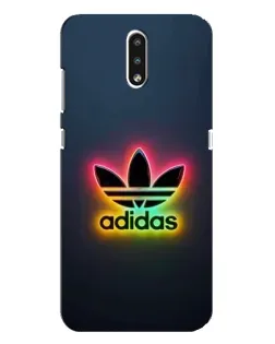 Чохол для Nokia 2.3 з картинкою «Неоновий Adidas»