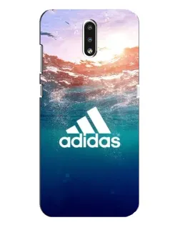 Чохол для Nokia 2.3 з картинкою «Океанська глибина адідас»