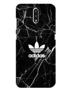 Чохол для Nokia 2.3 з картинкою «Білий мармур Adidas»