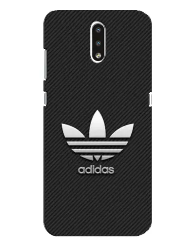 Чохол для Nokia 2.3 з картинкою «Adidas Карбонова текстура»