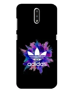 Чохол для Nokia 2.3 з картинкою «Вибух фарб Adidas»