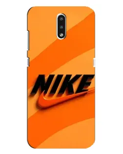 Чохол для Nokia 2.3 з картинкою «Помаранчевий драйв Nike»