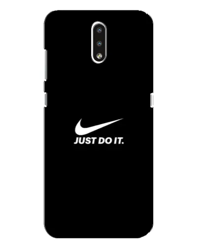 Чехол для Nokia 2.3 с картинкой «Минимализм от Nike»