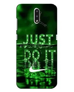 Чехол для Nokia 2.3 с картинкой «Зеленый неоновый Nike» Чехол для Nokia 2.3 с картинкой «Зеленый неоновый Nike»