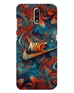 Чехол для Nokia 2.3 с картинкой «Nike в абстракции» Чехол для Nokia 2.3 с картинкой «Nike в абстракции»