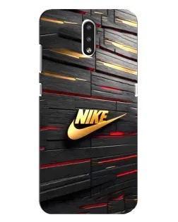 Чехол для Nokia 2.3 с картинкой «Золотой Nike на металле» Чехол для Nokia 2.3 с картинкой «Золотой Nike на металле»