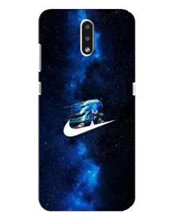 Чехол для Nokia 2.3 с картинкой «Звездный путь Nike» Чехол для Nokia 2.3 с картинкой «Звездный путь Nike»