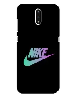 Чехол для Nokia 2.3 с картинкой «Nike — городская ночь» Чехол для Nokia 2.3 с картинкой «Nike — городская ночь»