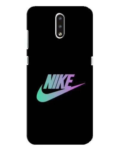 Чехол для Nokia 2.3 с картинкой «Nike — городская ночь»