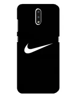 Чехол для Nokia 2.3 с картинкой «Минималистический Найк» Чехол для Nokia 2.3 с картинкой «Минималистический Найк»