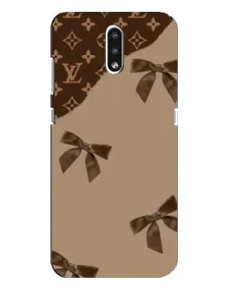 Чохол для Nokia 2.3 з картинкою «LV — кавовий атлас» Чохол для Nokia 2.3 з картинкою «LV — кавовий атлас»