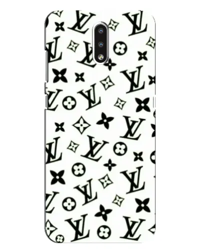 Чохол для Nokia 2.3 з картинкою «Монохромний хаос LV» Чохол для Nokia 2.3 з картинкою «Монохромний хаос LV»