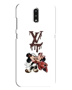 Чохол для Nokia 2.3 з картинкою «LV та Міккі Маус» Чохол для Nokia 2.3 з картинкою «LV та Міккі Маус»