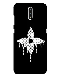 Чохол для Nokia 2.3 з картинкою «Квіткова монограма»