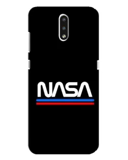 Чохол для Nokia 2.3 з картинкою «NASA — класика Red Blue»