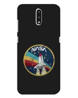 Чохол для Nokia 2.3 з картинкою «NASA — емблема місії»