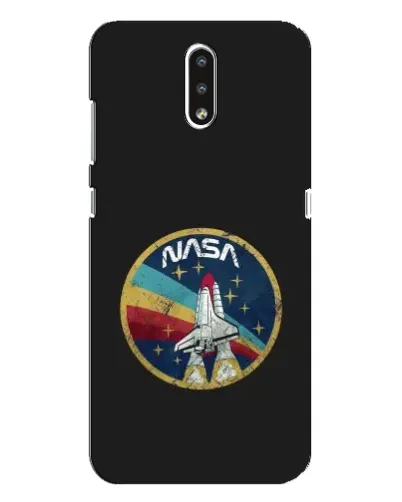 Чехол для Nokia 2.3 с картинкой «NASA — эмблема миссии»