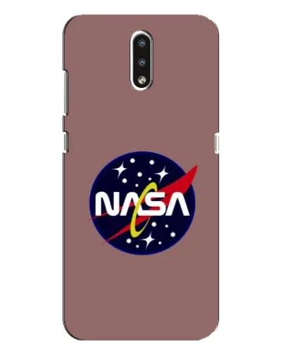 Чехол для Nokia 2.3 с картинкой «NASA — ретро космос»