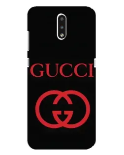 Чохол для Nokia 2.3 з картинкою «Gucci — червоний логотип»
