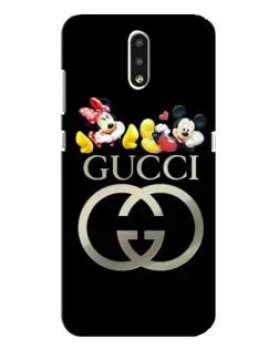 Чохол для Nokia 2.3 з картинкою «Gucci — герої Disney»
