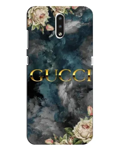 Чохол для Nokia 2.3 з картинкою «Абстрактні квіти Gucci»