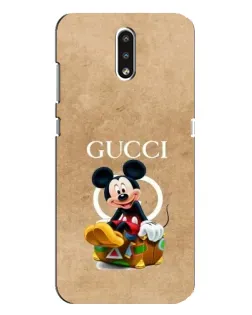 Чохол для Nokia 2.3 з картинкою «Міккі Маус Gucci — крафт»