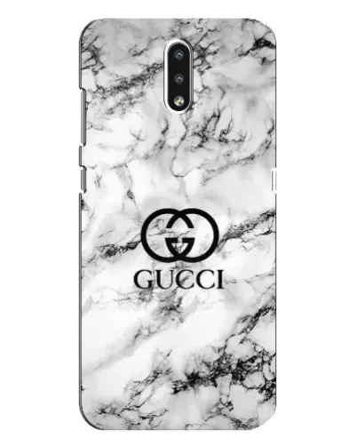 Чохол для Nokia 2.3 з картинкою «Gucci — мармуровий шик»