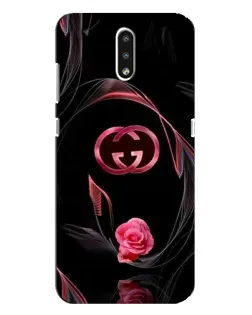 Чохол для Nokia 2.3 з картинкою «Gucci — неонова троянда»