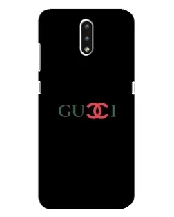 Чохол для Nokia 2.3 з картинкою «Gucci — червоний градієнт»