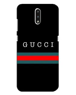 Чохол для Nokia 2.3 з картинкою «Gucci — червоний пояс»