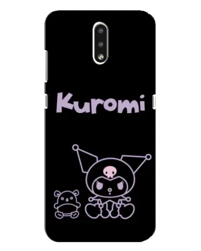 Чехол для Nokia 2.3 с картинкой «Kuromi — черный минимализм» Чехол для Nokia 2.3 с картинкой «Kuromi — черный минимализм»