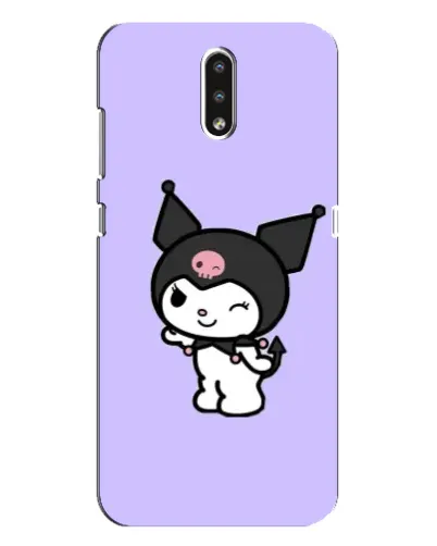 Чехол для Nokia 2.3 с картинкой «Классическая Kuromi» Чехол для Nokia 2.3 с картинкой «Классическая Kuromi»