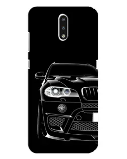 Чохол для Nokia 2.3 з картинкою «Темний силует BMW»