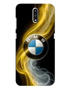 Чохол для Nokia 2.3 з картинкою «Золотистий дим BMW»