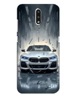 Чохол для Nokia 2.3 з картинкою «BMW у світлі фар»