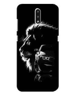 Чохол для Nokia 2.3 з картинкою «BMW та лев»