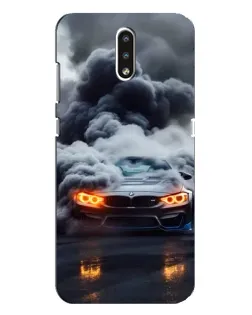 Чохол для Nokia 2.3 з картинкою «BMW у диму»