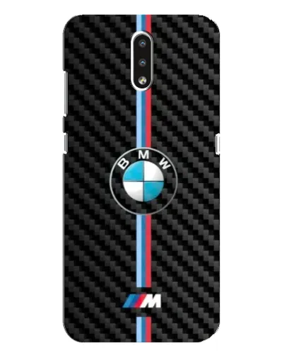 Чохол для Nokia 2.3 з картинкою «Емблема BMW та карбон»