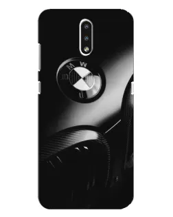 Чохол для Nokia 2.3 з картинкою «Емблема BMW — макро»