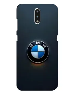 Чохол для Nokia 2.3 з картинкою «Логотип BMW — мінімалізм»