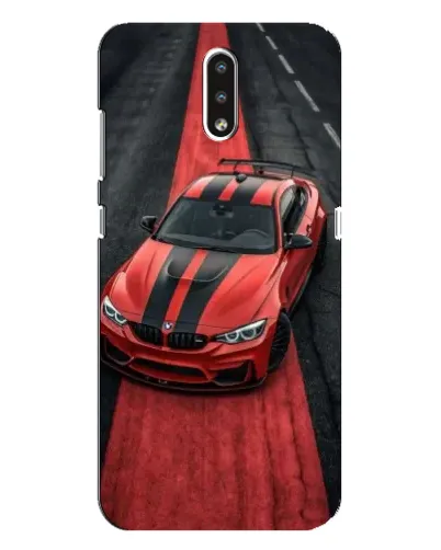 Чохол для Nokia 2.3 з картинкою «BMW на червоній доріжці»
