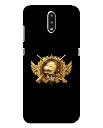 Чохол для Nokia 2.3 з картинкою «PUBG — помаранчевий градієнт»