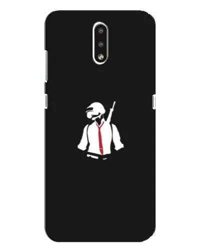 Чохол для Nokia 2.3 з картинкою «PUBG — силует воїна»